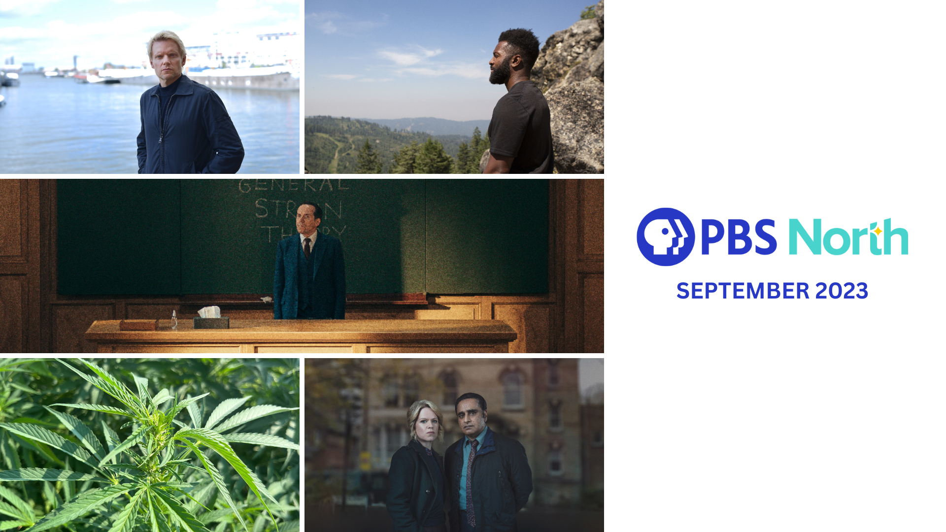 featured shows for the month of september on PBS North.