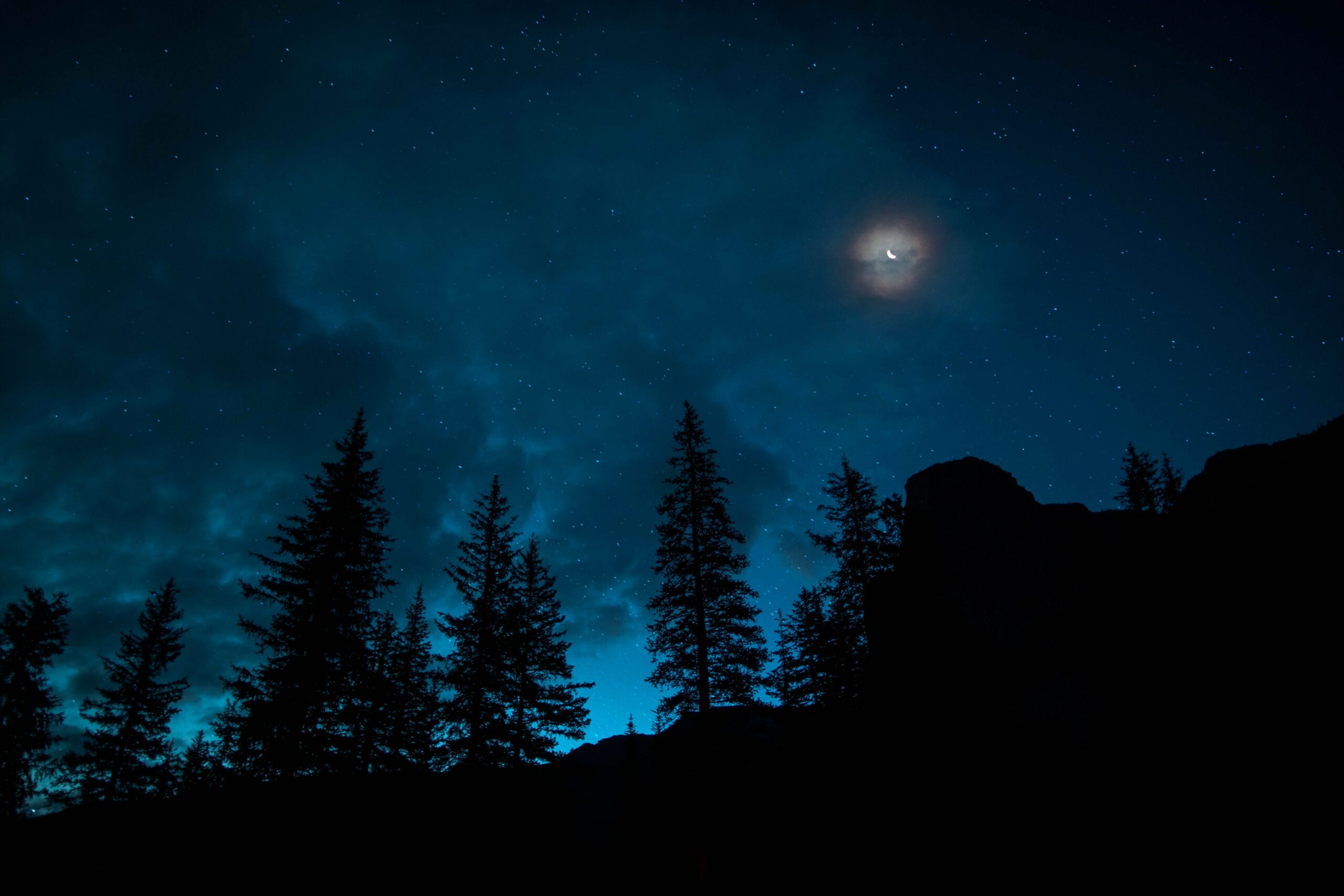 Night Sky and moon