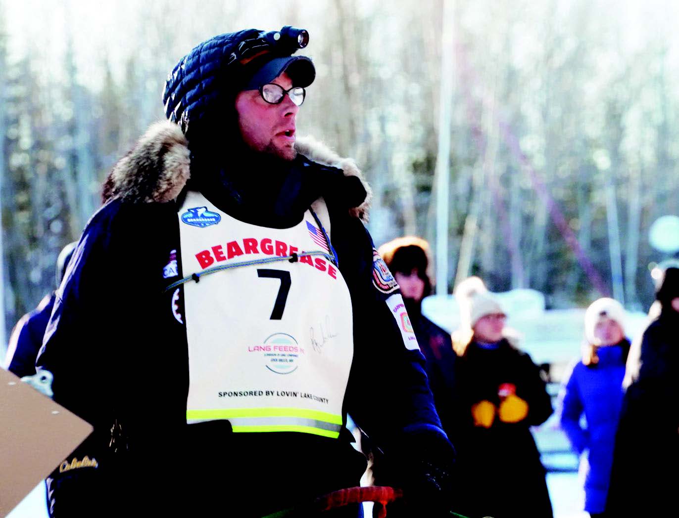 John Beargrease Sled Dog Marathon Musher number 7